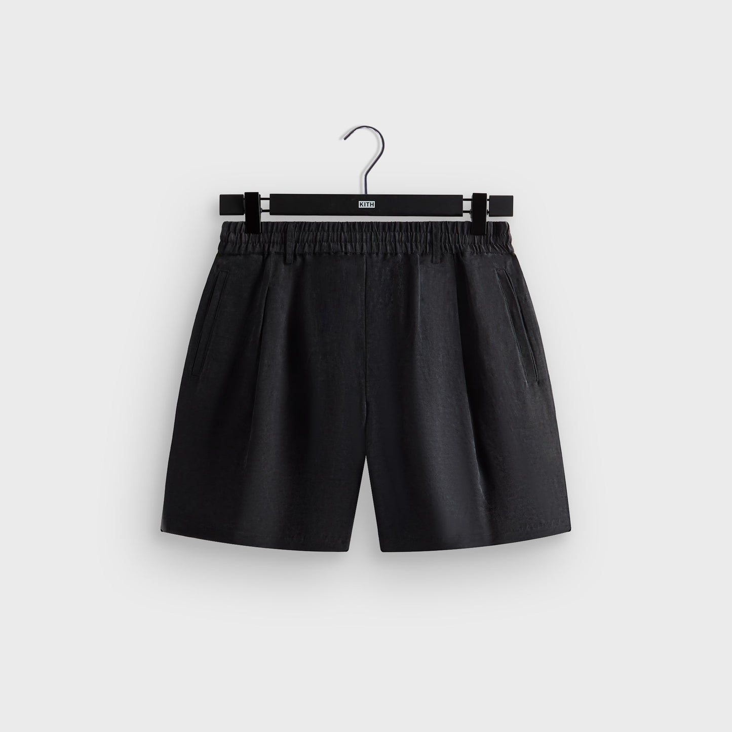 Men Kith Kith Cupro Linen Jude Short - Black