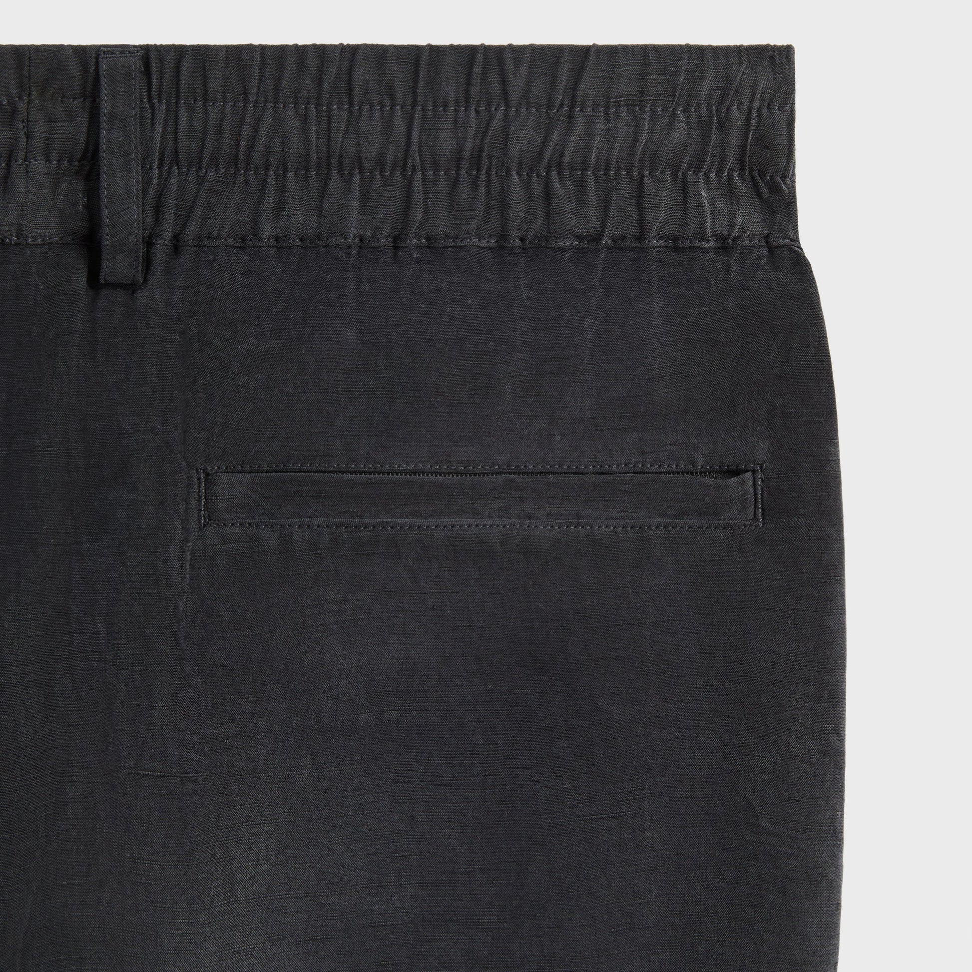 Men Kith Kith Cupro Linen Jude Short - Black