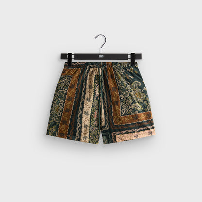 Men Kith Kith Panelled Bandana Ashton Swim Short - Stadium