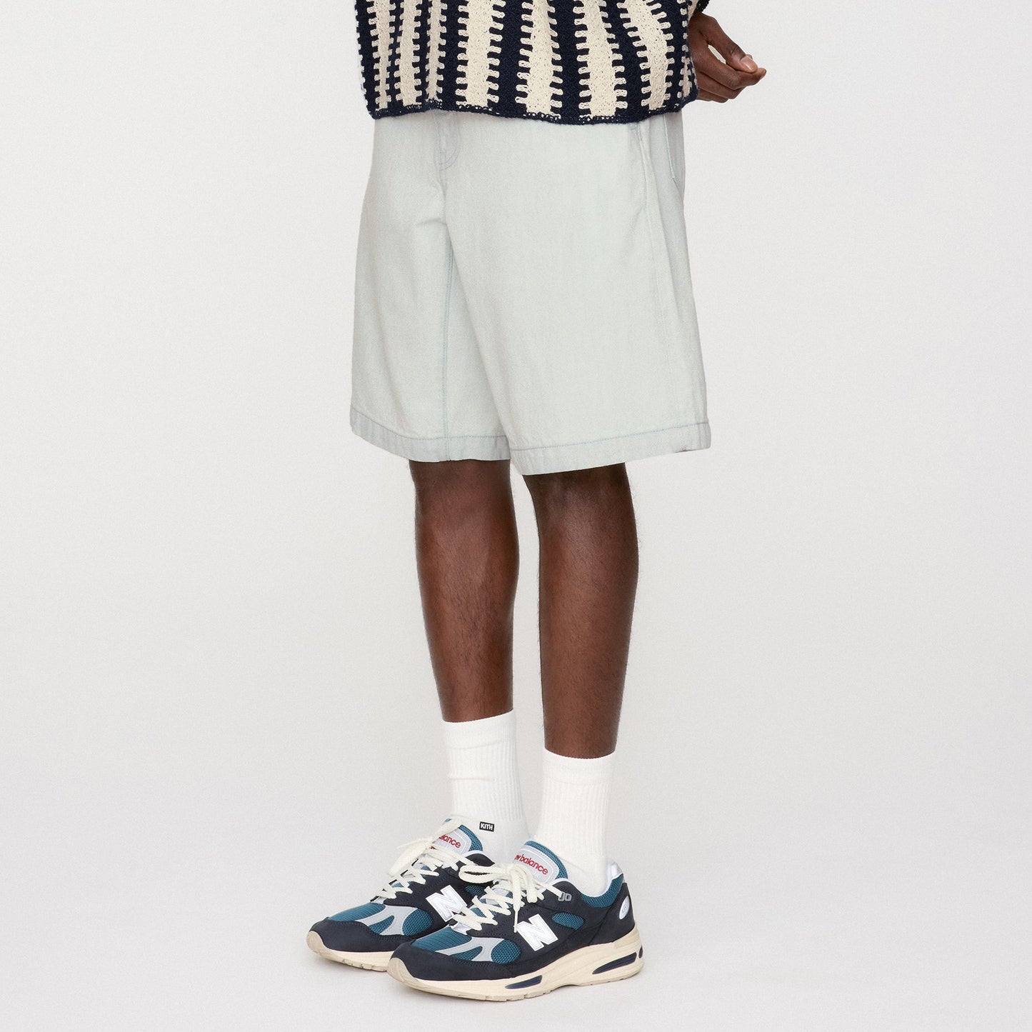 Men Kith Kith Denim Lewis Short - Eden Wash