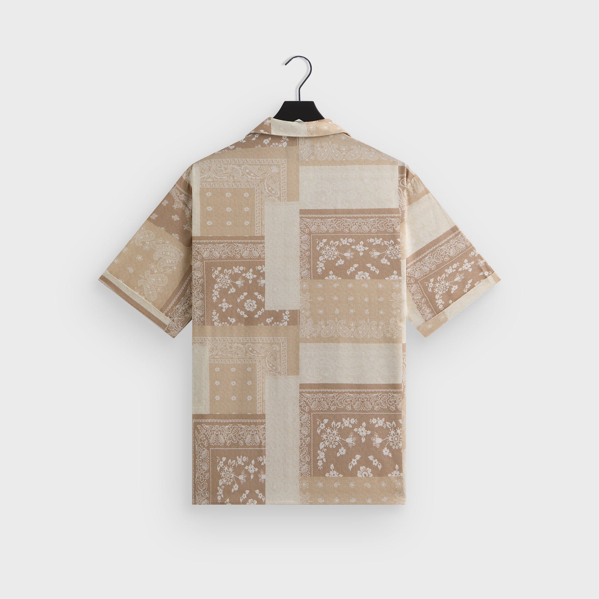 Men Kith Kith Silk Lyocell Bandana Reade Shirt - Canvas