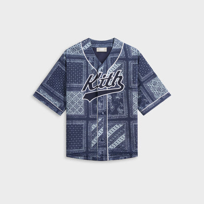 Kids Kith Kith Kids Baseball Mesh Shirt - Vista
