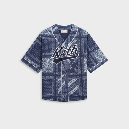 Kids Kith Kith Kids Baseball Mesh Shirt - Vista