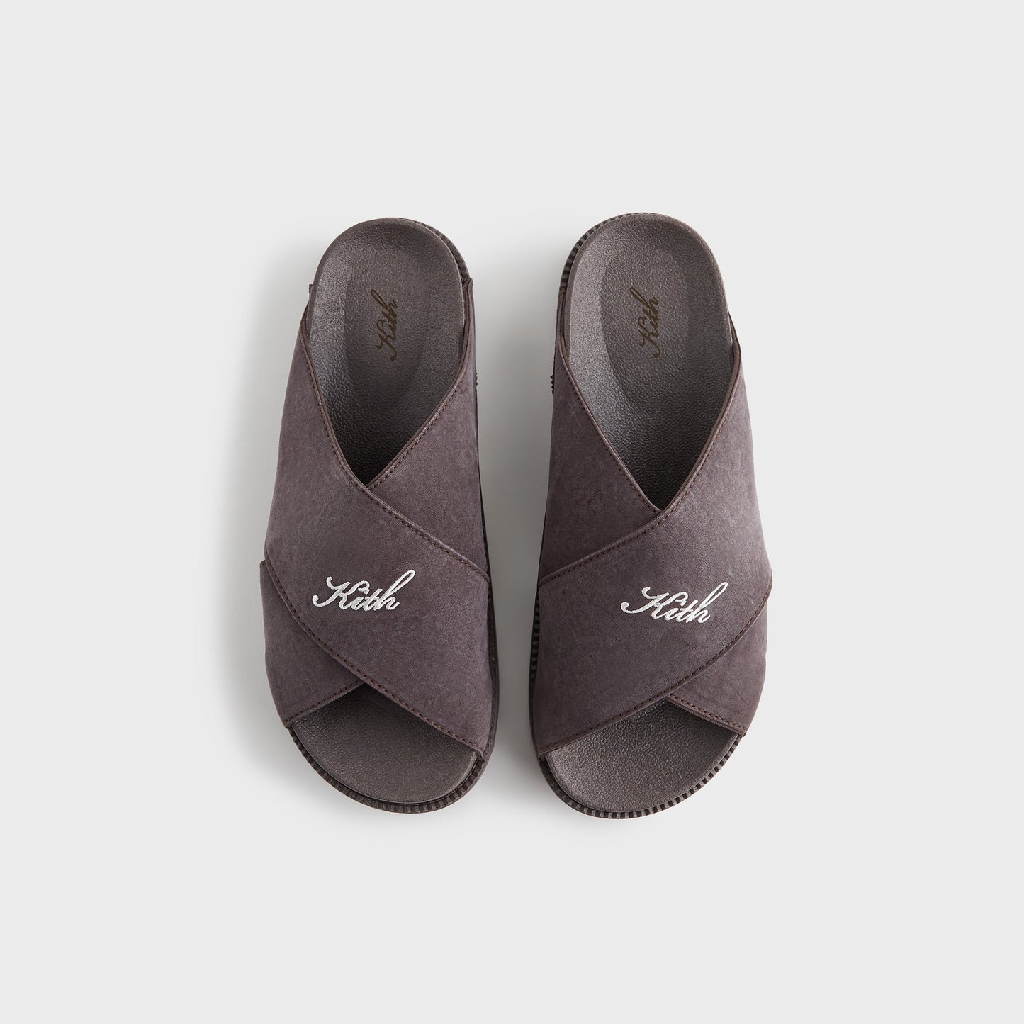 Women Kith Kith Women Criss Cross Slides - Incognito