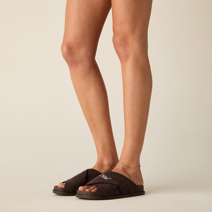 Women Kith Kith Women Criss Cross Slides - Incognito