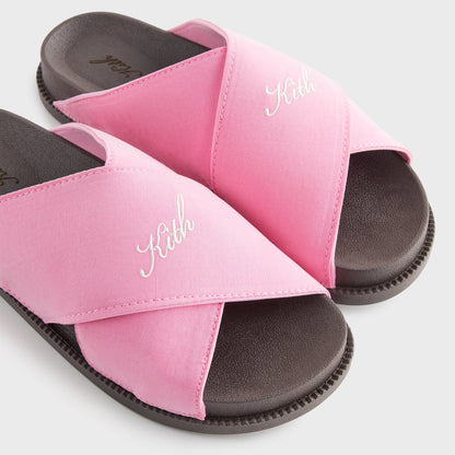 Women Kith Kith Women Criss Cross Slides - Flamina