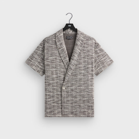 Men Kith Kith Tweed Short Sleeve Thompson Crossover Shirt - Kindling