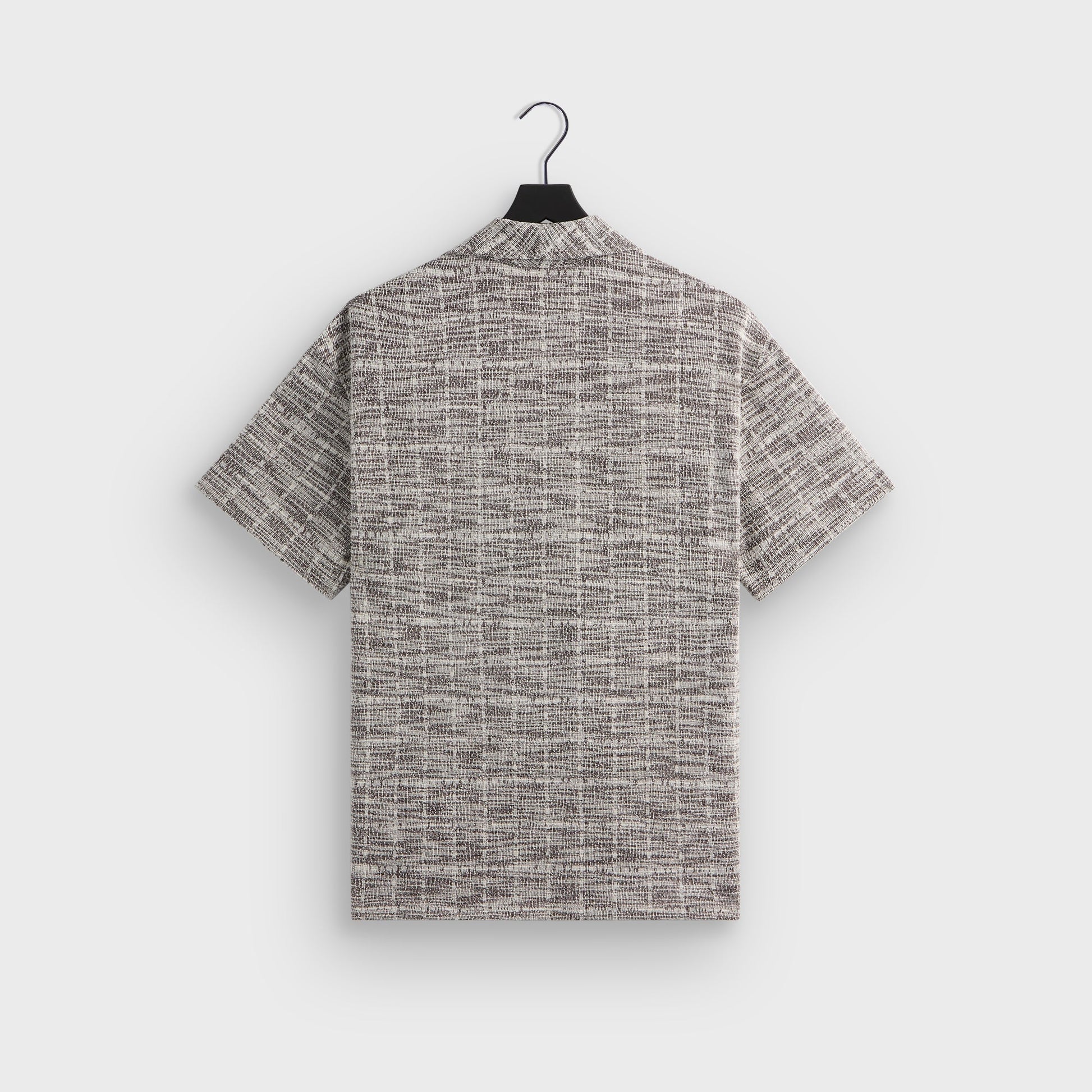 Men Kith Kith Tweed Short Sleeve Thompson Crossover Shirt - Kindling
