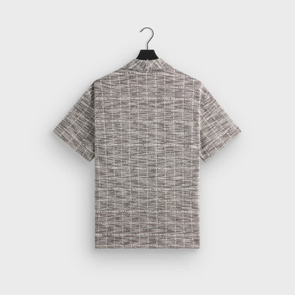 Men Kith Kith Tweed Short Sleeve Thompson Crossover Shirt - Kindling