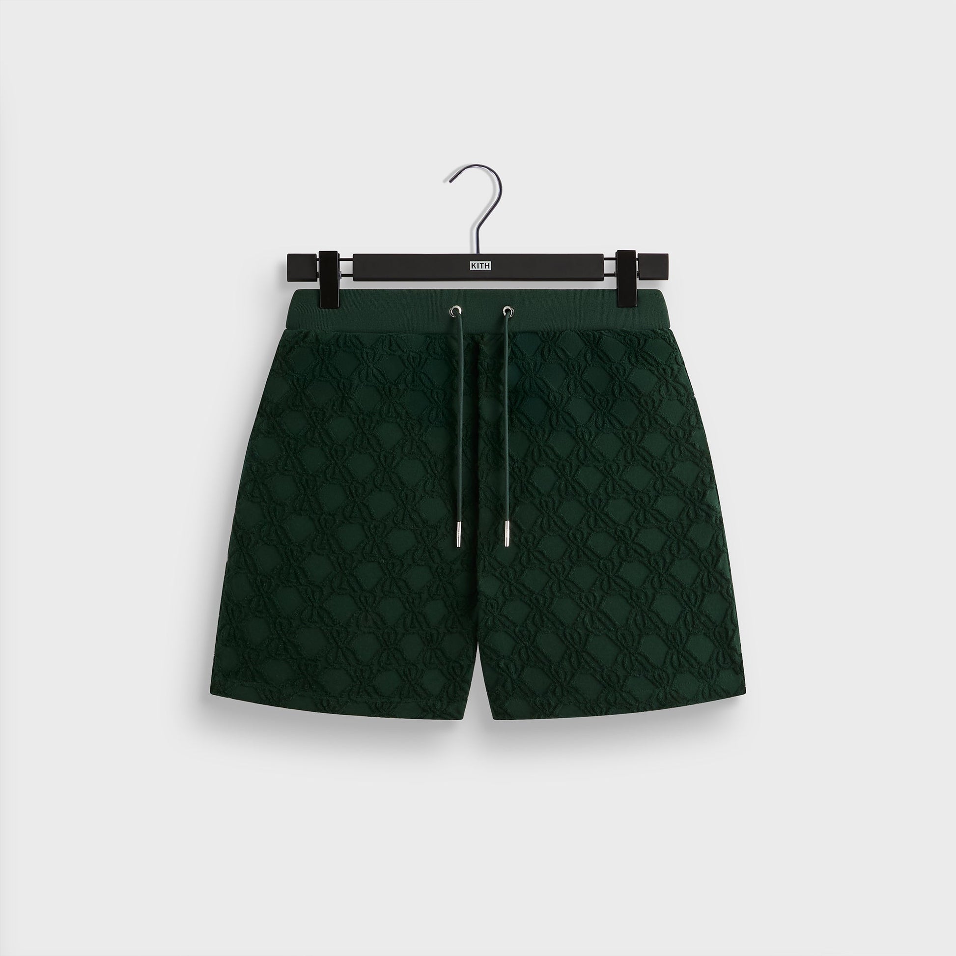 Men Kith Kith Crest Monogram Terry Graham Short - Stadium