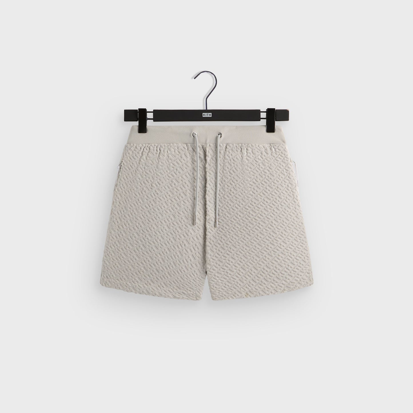 Men Kith Kith Monogram Terry Graham Short - Concrete