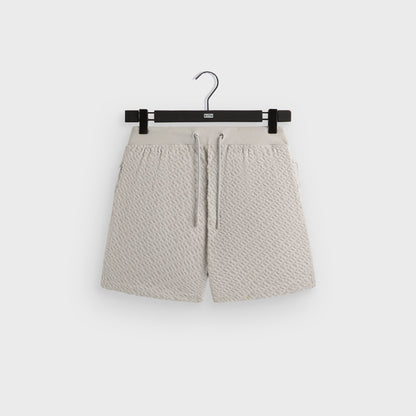 Men Kith Kith Monogram Terry Graham Short - Concrete