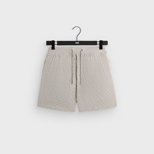 Men Kith Kith Monogram Terry Graham Short - Concrete