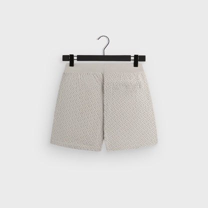 Men Kith Kith Monogram Terry Graham Short - Concrete
