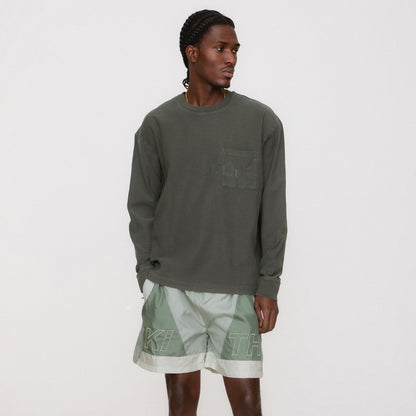 Men Kith Kith Long Sleeve Quinn Tee - Machine