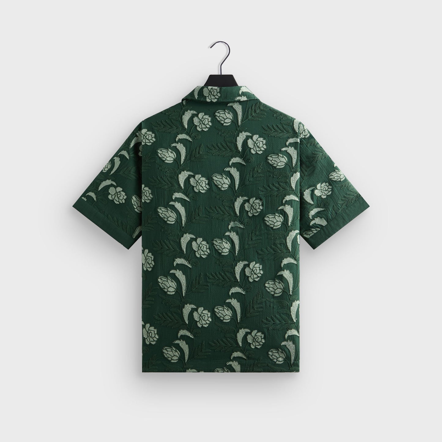 Men Kith Kith Embroidered Floral Woodpoint Shirt - Vitality