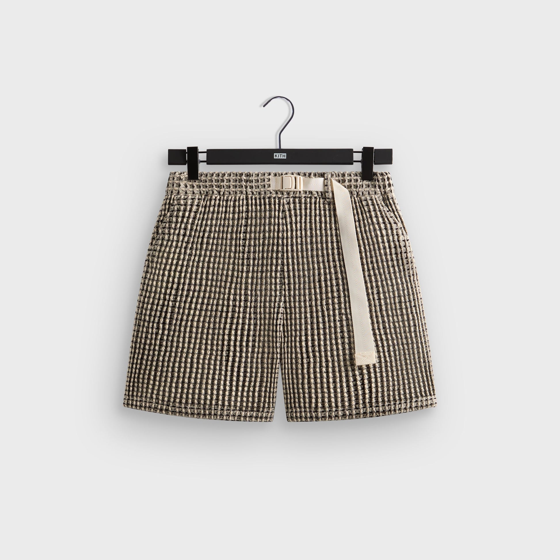 Men Kith Kith Geometric Diamond Mason Short - Black