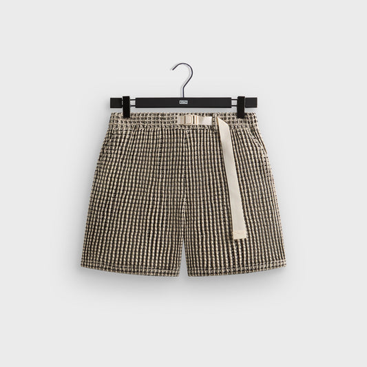 Men Kith Kith Geometric Diamond Mason Short - Black