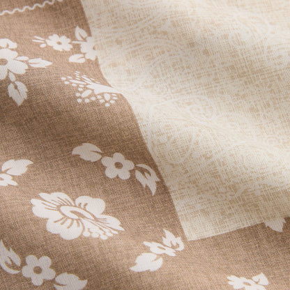Men Kith Kith Silk Lyocell Bandana Cedar Short - Canvas