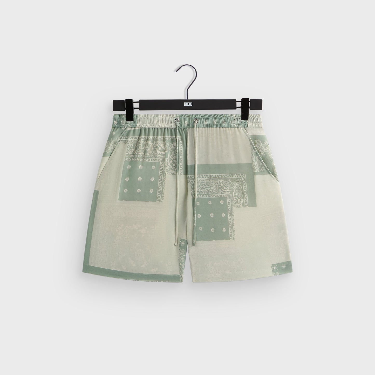 Men Kith Kith Silk Lyocell Bandana Cedar Short - Realm