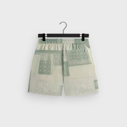 Men Kith Kith Silk Lyocell Bandana Cedar Short - Realm