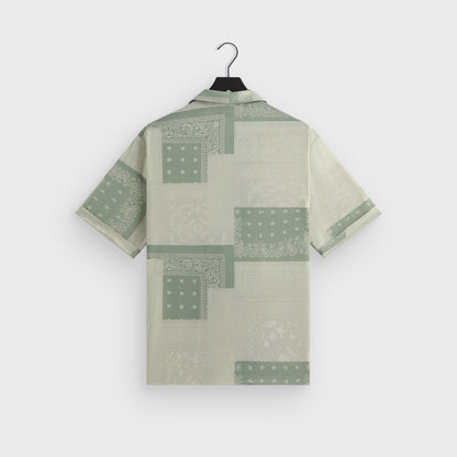 Men Kith Kith Silk Lyocell Bandana Reade Shirt - Realm