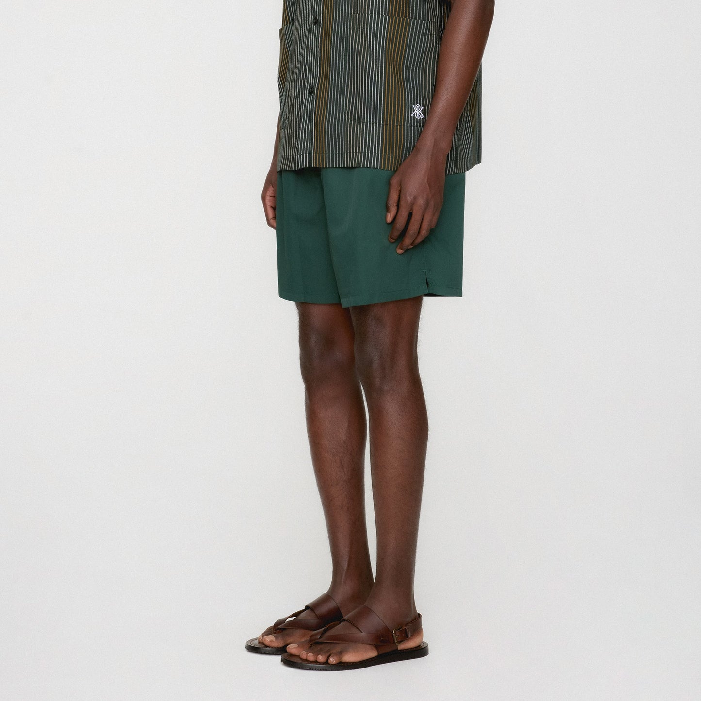 Men Kith Kith Water Activated Monogram Collins Swim Short - Stadium