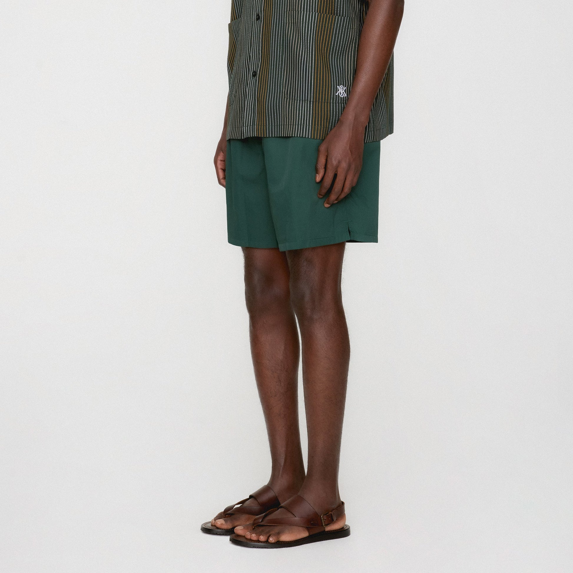Men Kith Kith Water Activated Monogram Collins Swim Short - Stadium