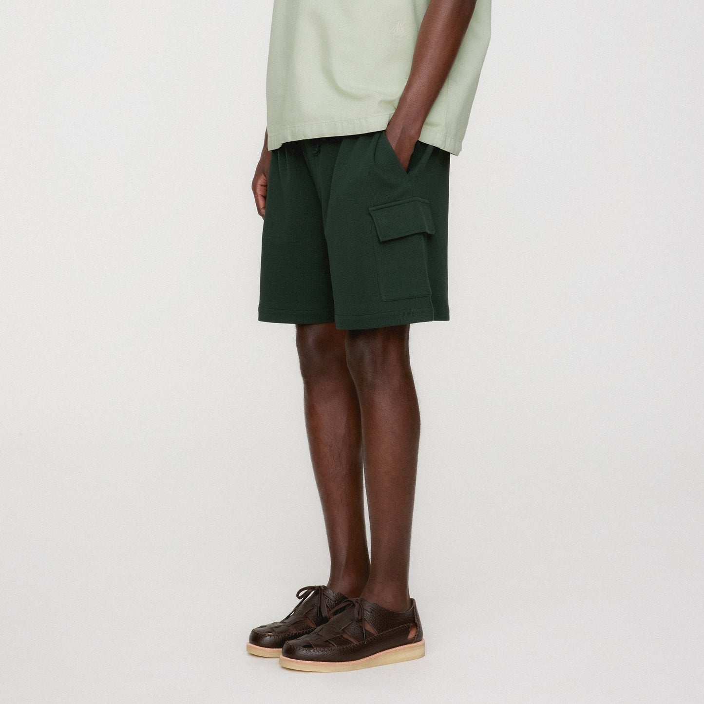 Men Kith Kith Micro Waffle Fairfax Cargo Short - Stadium