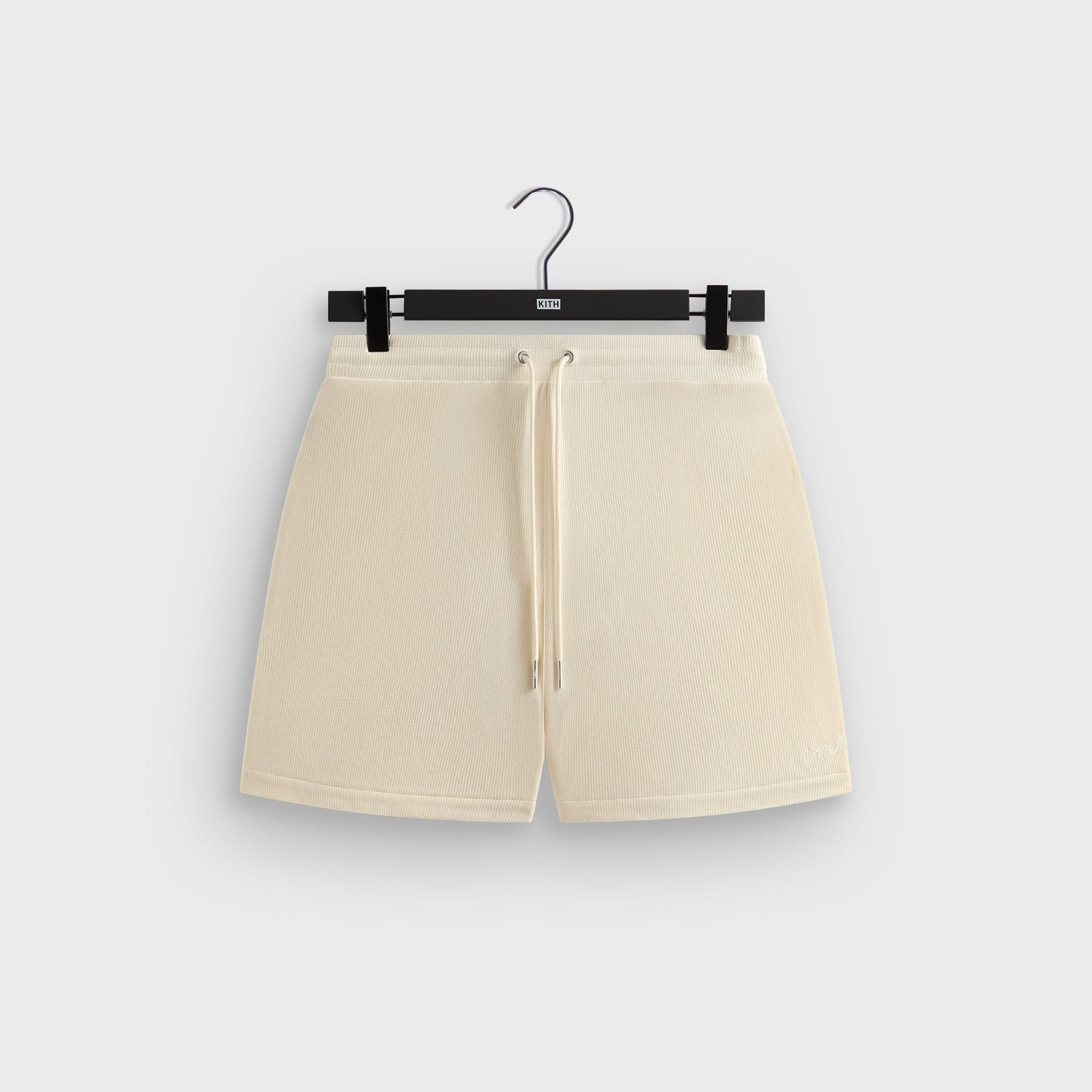 Men Kith Kith Micro Waffle Graham Short - Sandrift