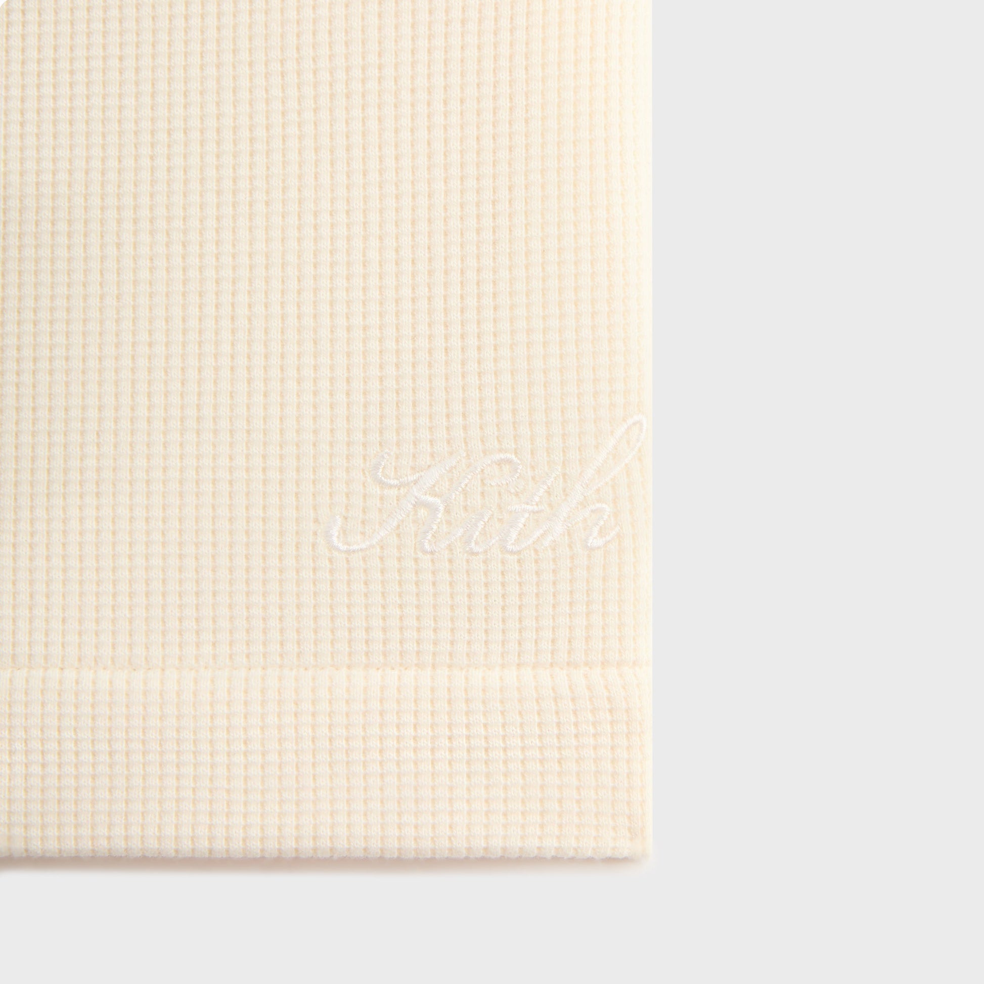 Men Kith Kith Micro Waffle Graham Short - Sandrift