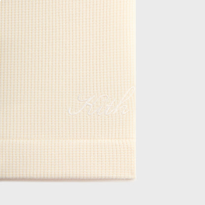 Men Kith Kith Micro Waffle Graham Short - Sandrift