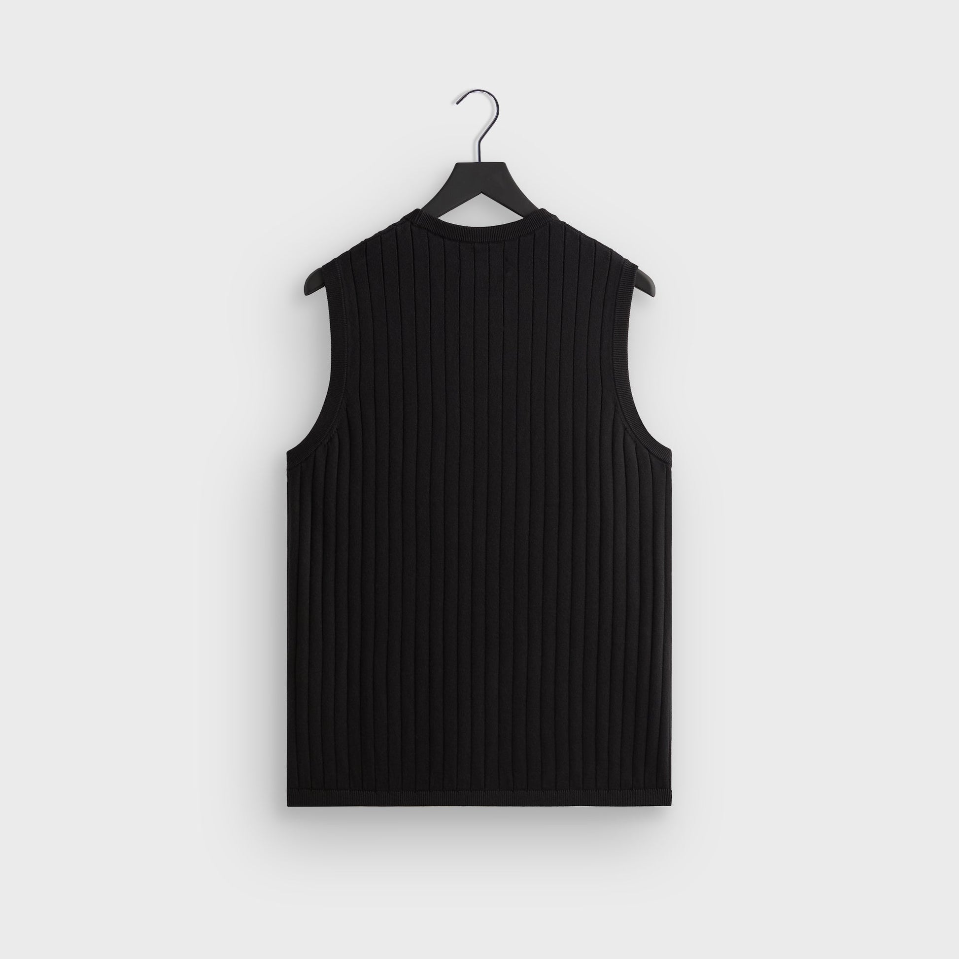 Men Kith Kith Rhys Knit Stripe Vest - Black