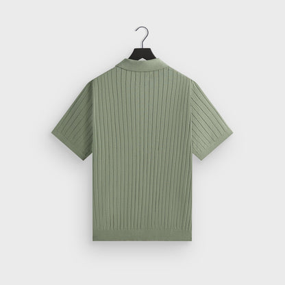 Men Kith Kith Rhys Knit Stripe Buttondown - Pavilion