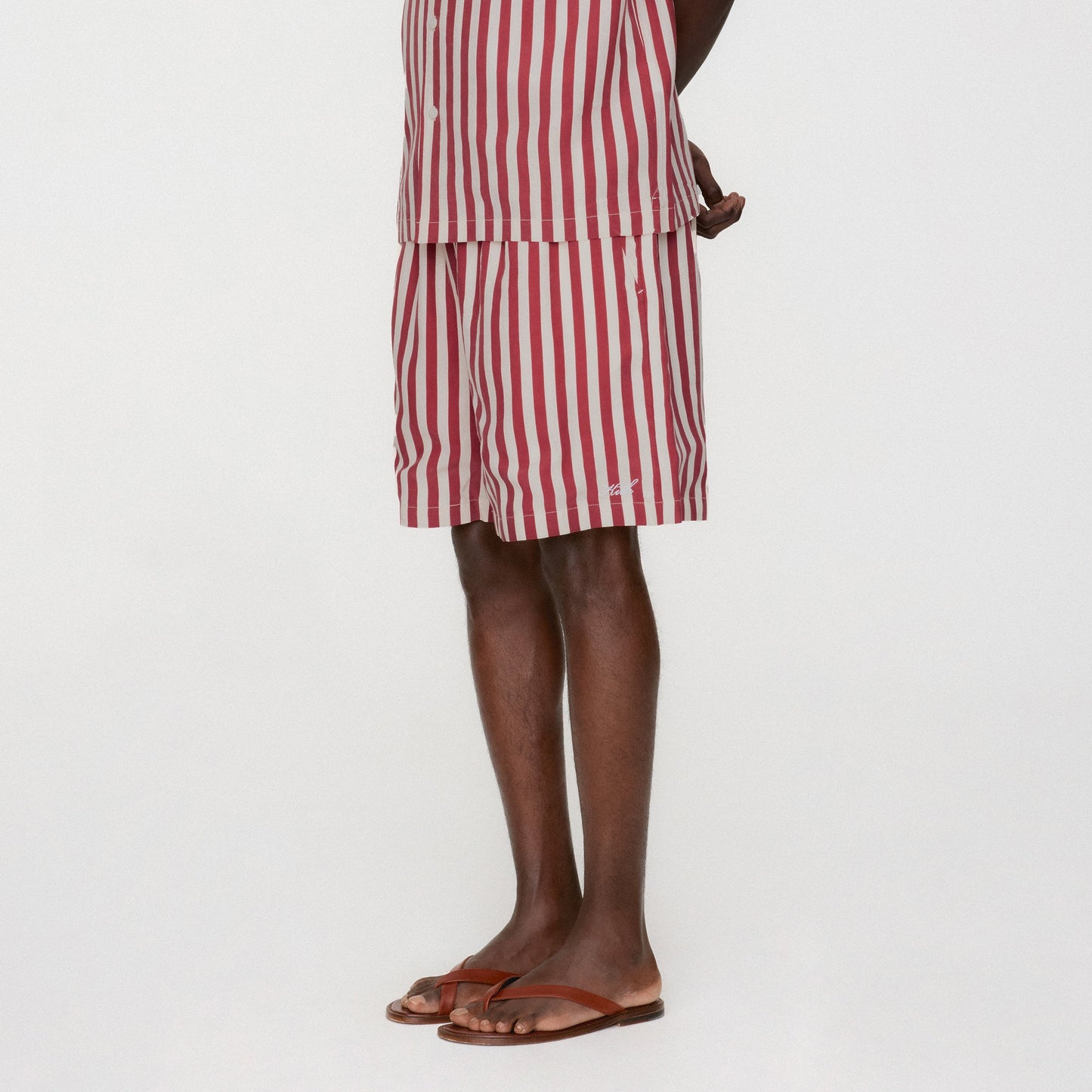 Men Kith Kith Striped Cedar Short - Allure