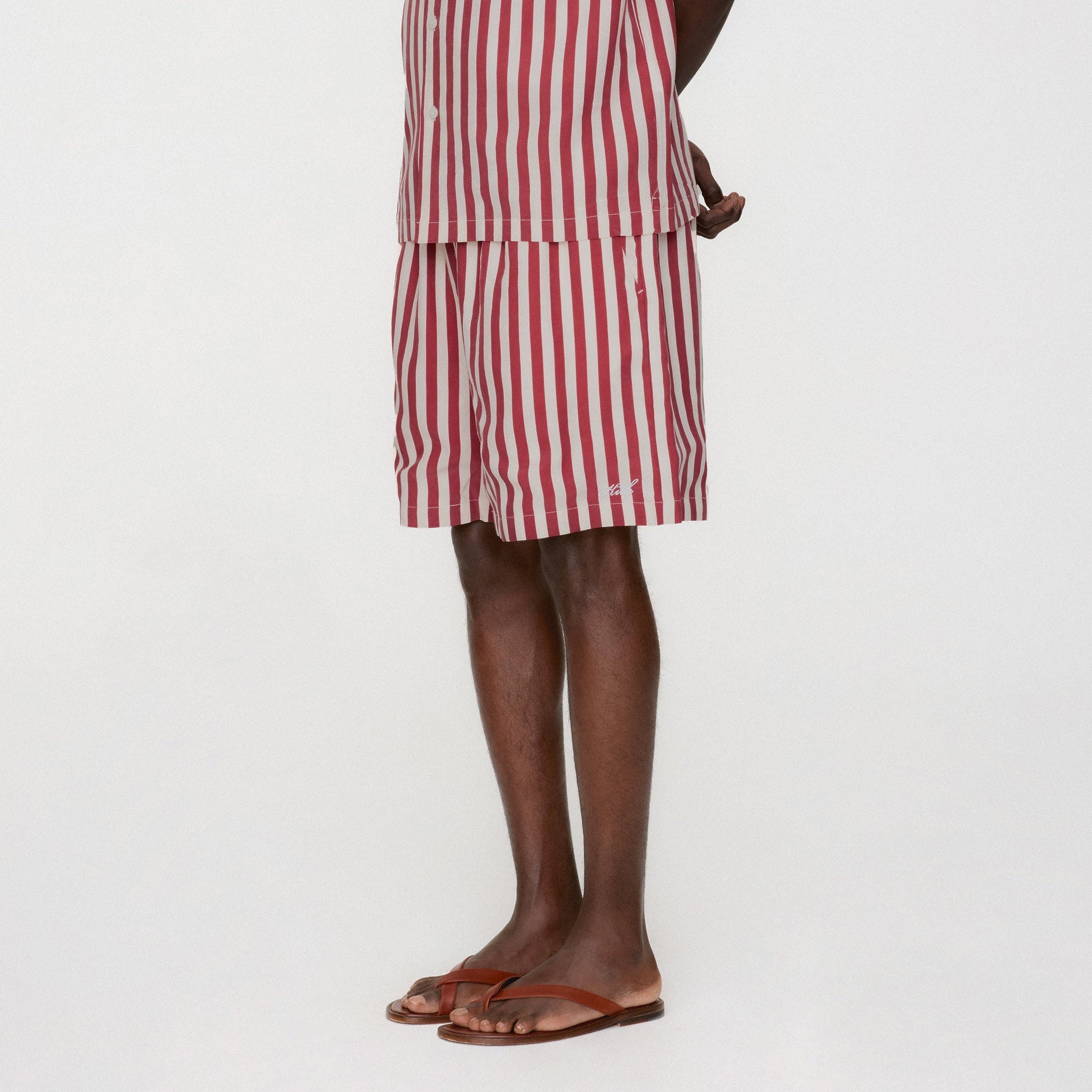 Men Kith Kith Striped Cedar Short - Allure