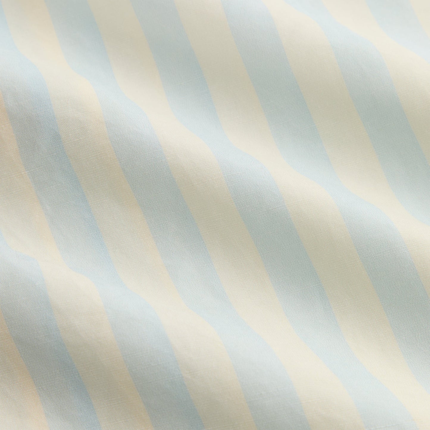 Men Kith Kith Striped Thompson Camp Collar Shirt - Light Indigo