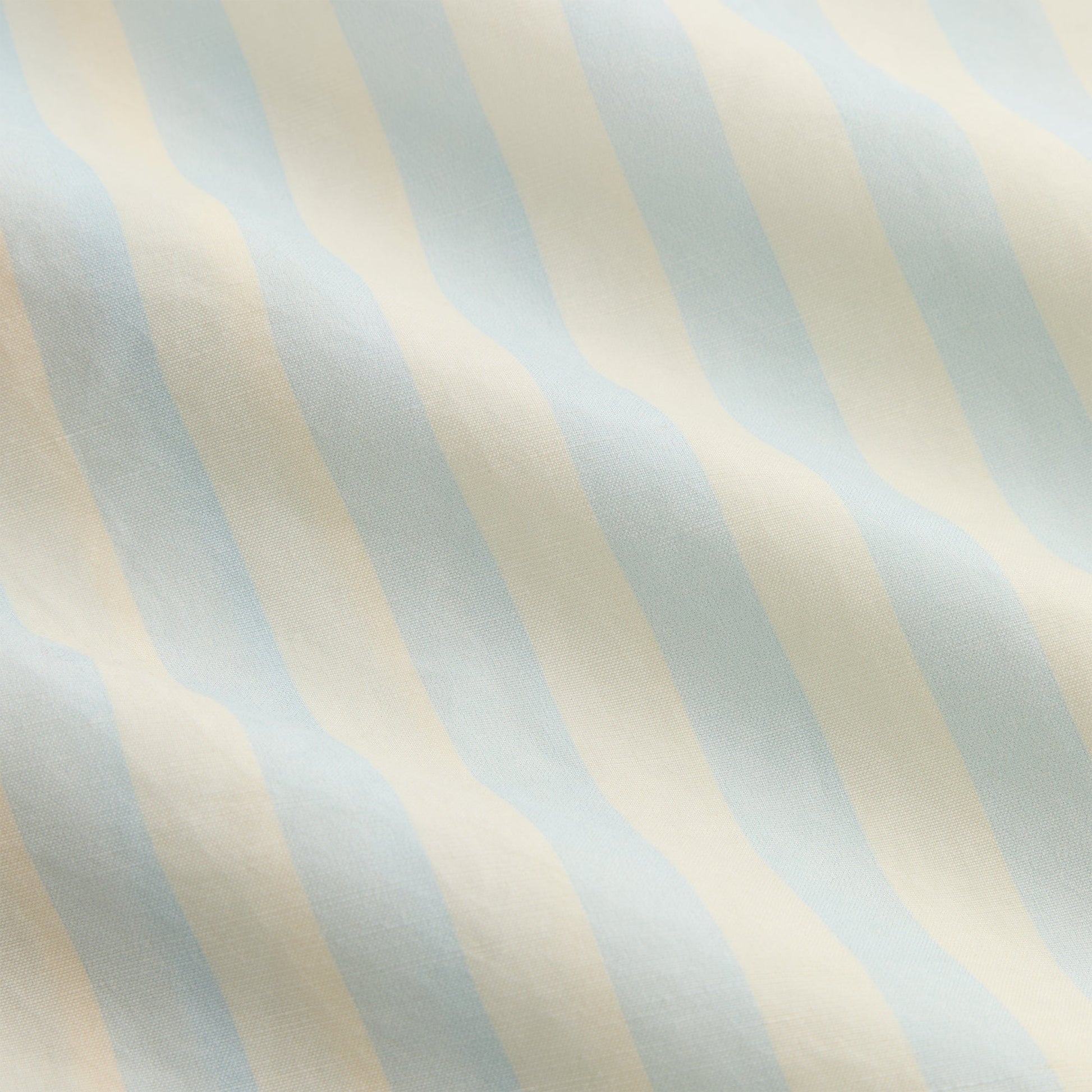 Men Kith Kith Striped Thompson Camp Collar Shirt - Light Indigo
