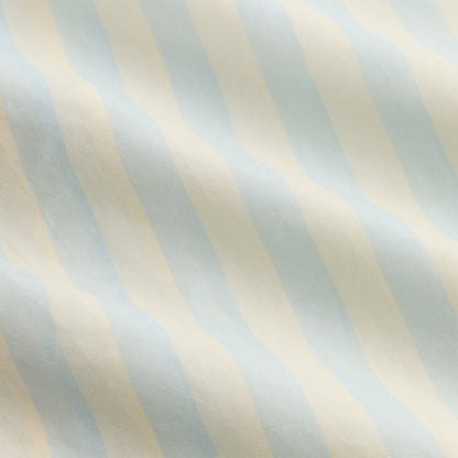 Men Kith Kith Striped Thompson Camp Collar Shirt - Light Indigo