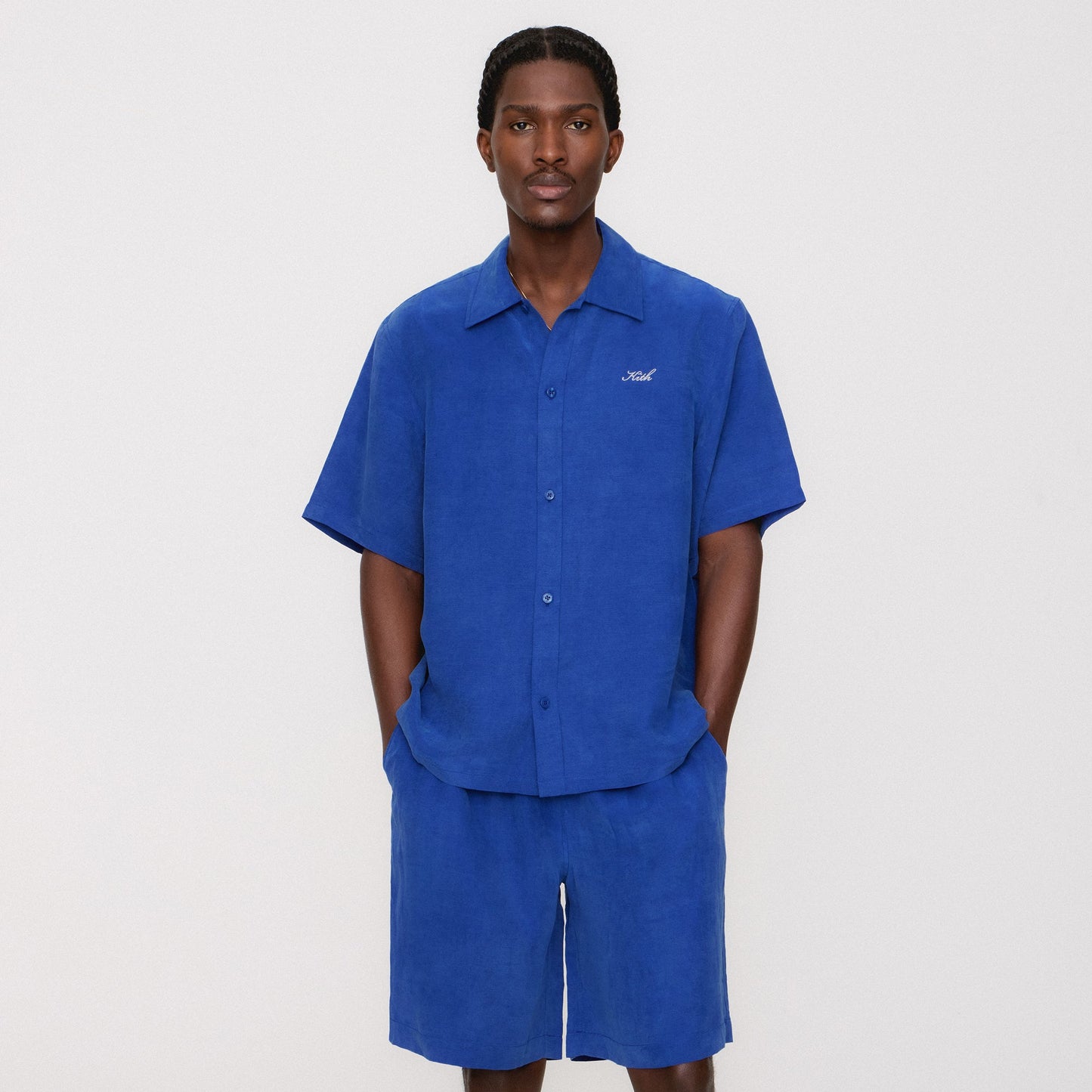 Men Kith Kith Cupro Linen Lewis Short - Current