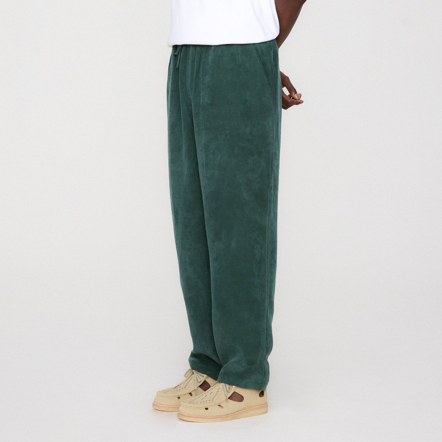 Men Kith Kith Cupro Linen Barrow Pant - Stadium