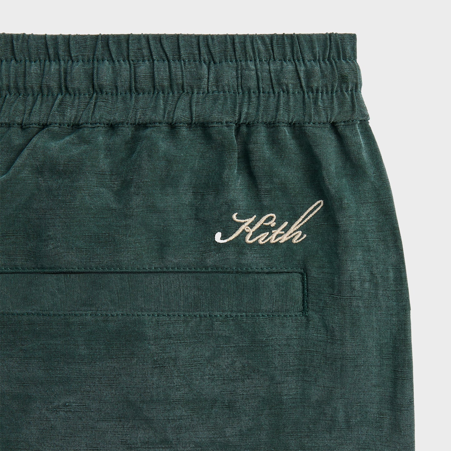 Men Kith Kith Cupro Linen Barrow Pant - Stadium