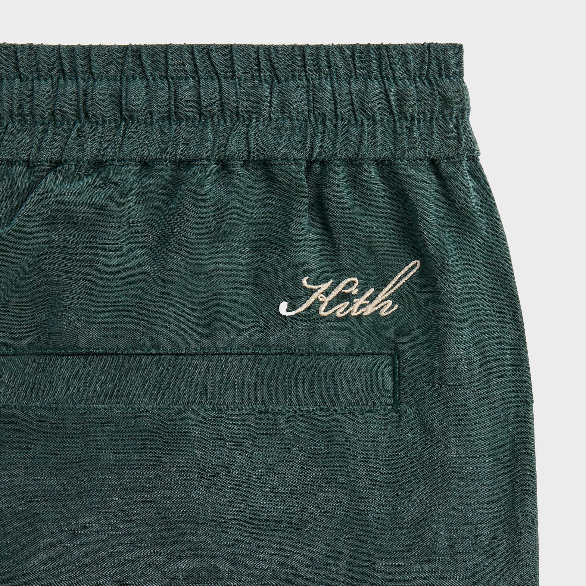 Men Kith Kith Cupro Linen Barrow Pant - Stadium