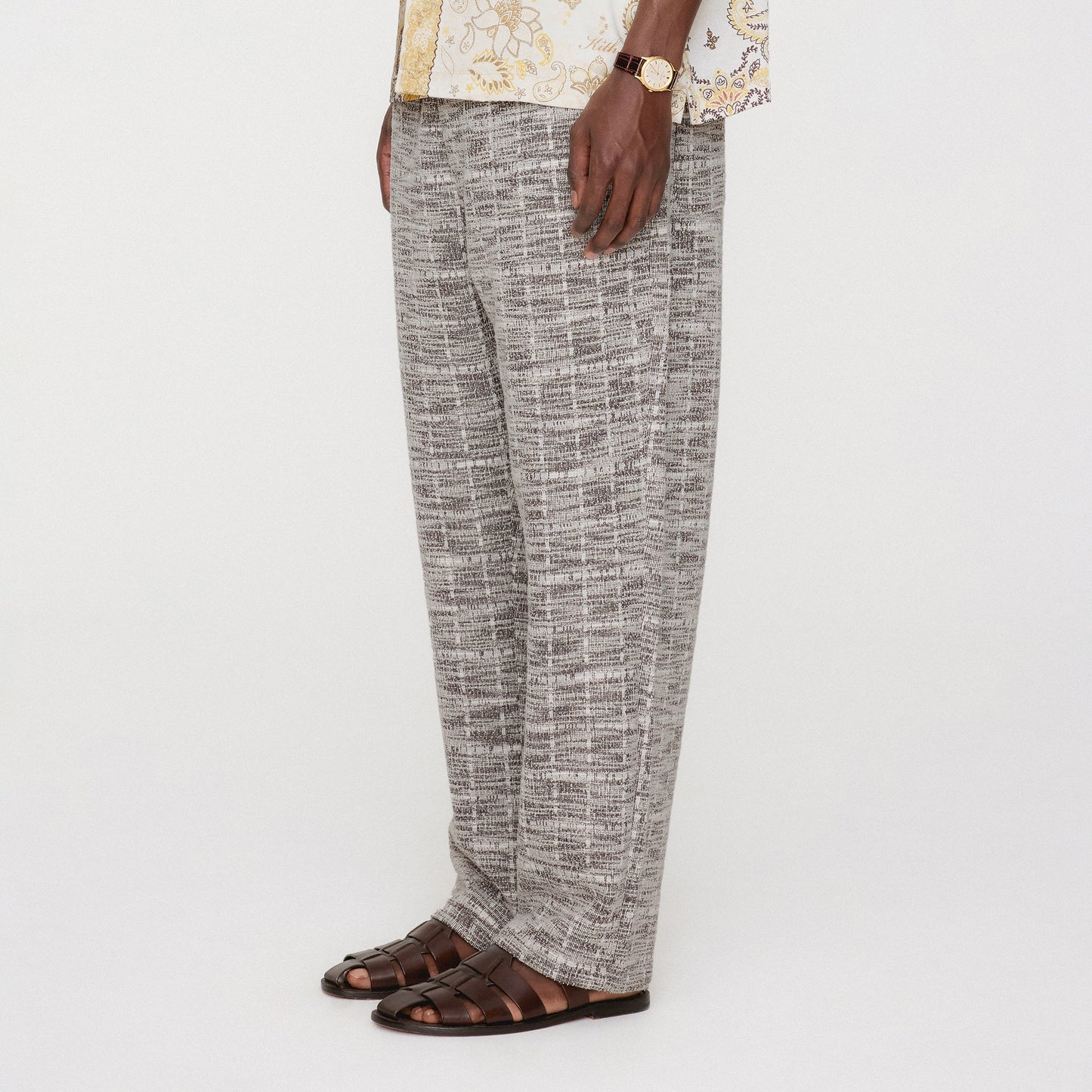 Men Kith Kith Tweed Elmhurst Pant - Kindling