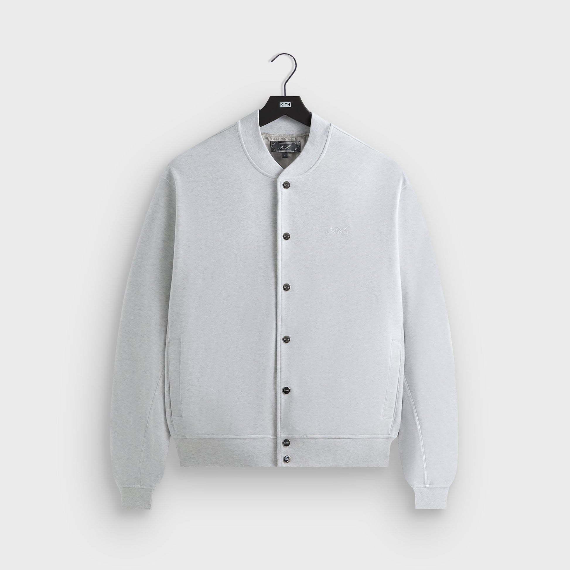 Men Kith Kith Marvin Bomber Jacket - Light Heather Grey