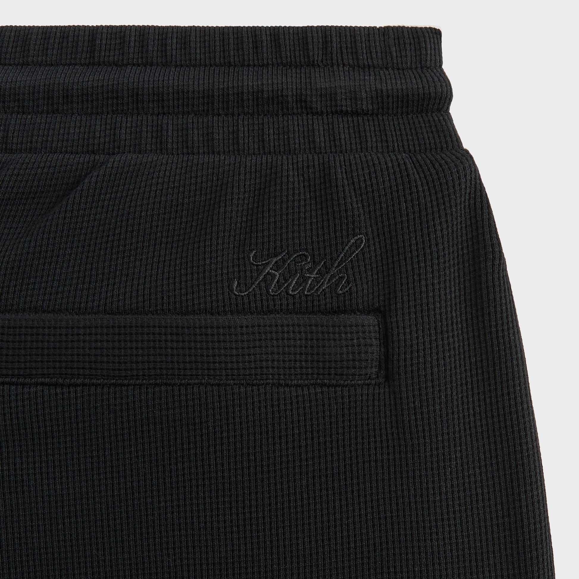 Men Kith Kith Micro Waffle Fairfax Cargo Short - Black