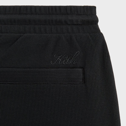 Men Kith Kith Micro Waffle Fairfax Cargo Short - Black