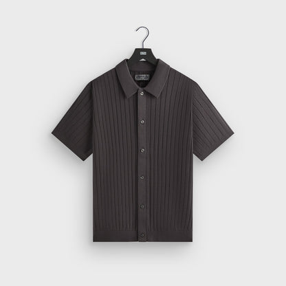 Men Kith Kith Rhys Knit Stripe Buttondown - Shift