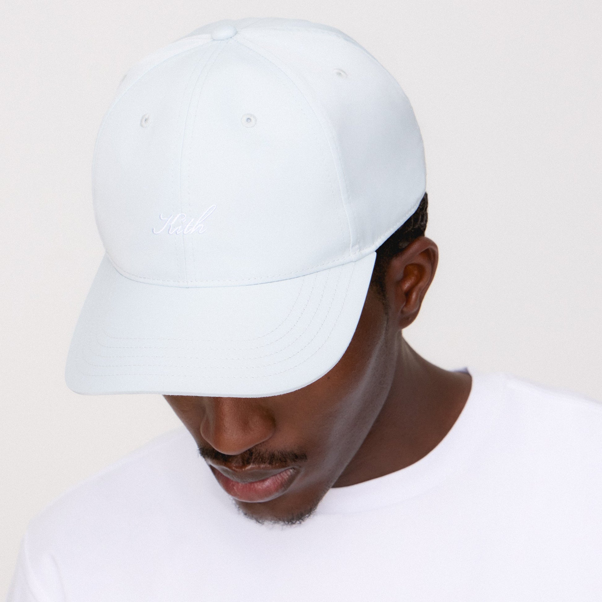 Men Kith Kith Transitional Nylon Aaron Classic Cap - Light Indigo