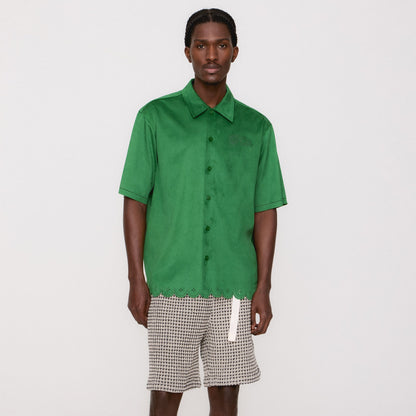Men Kith Kith Isaac Microsuede Buttondown - Direction